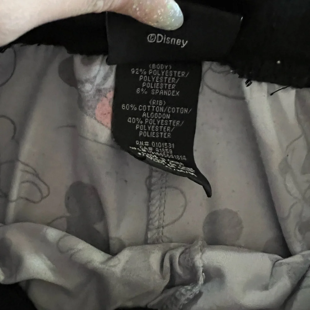 Disney Mickey Mouse Pajama Drawstring Pants Size M - Picture 3 of 4